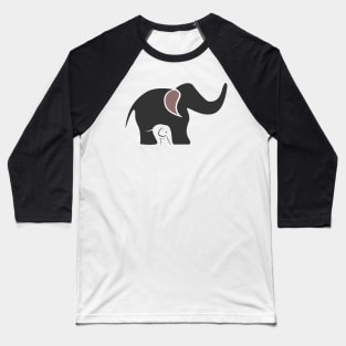 elephant mother and baby Baseball T-Shirt